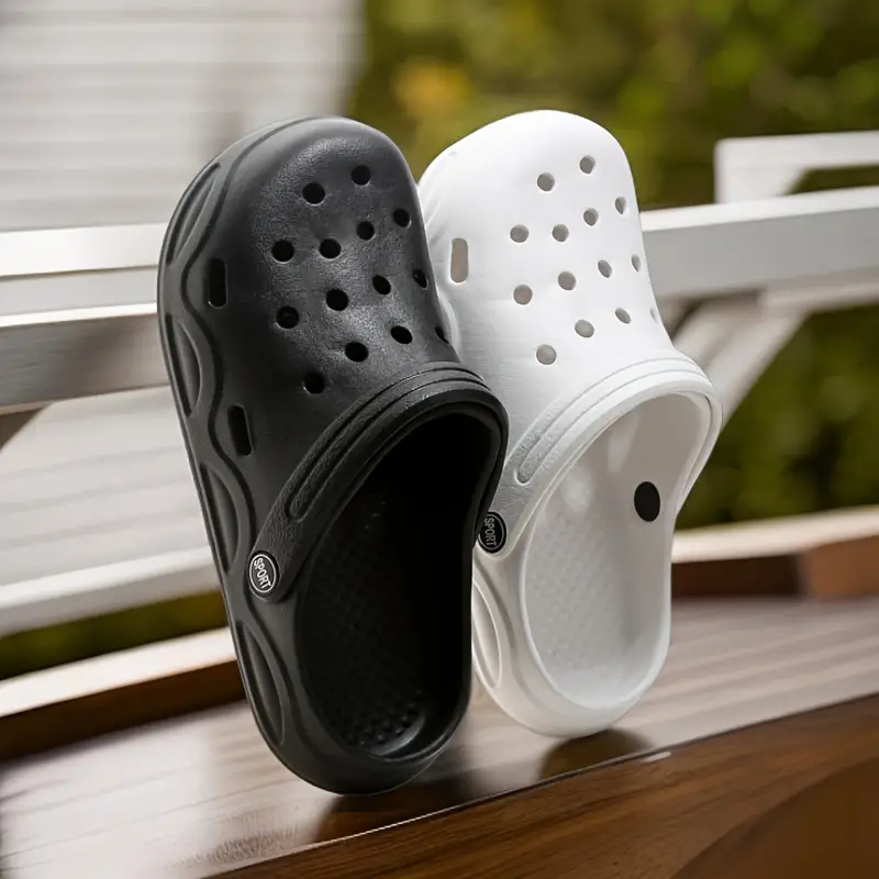 Indoor & Outdoor Solid Color Lightweight Anti-Slip EVA Slide Shoe
