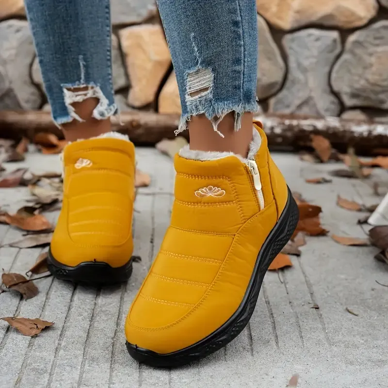 Women’s Insulated Snow Boots – Waterproof, Non-Slip & Fur Lined