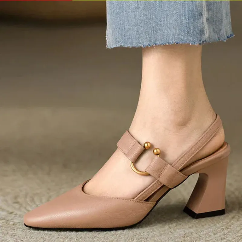 Orthopedic Comfort Heeled Shoes