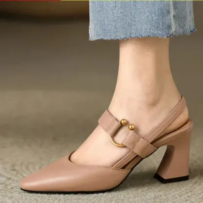 Orthopedic Comfort Heeled Shoes