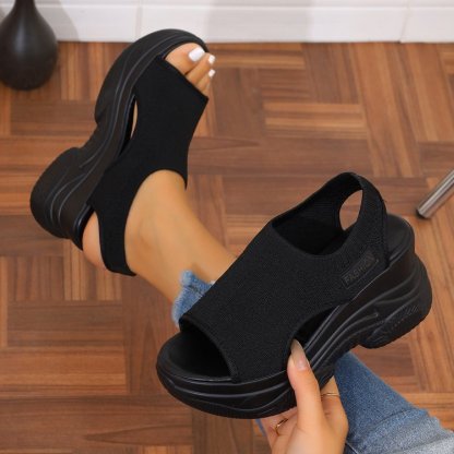 🔥Last Day 60% OFF - Women's Fashionable Thick-soled Sporty Sandals