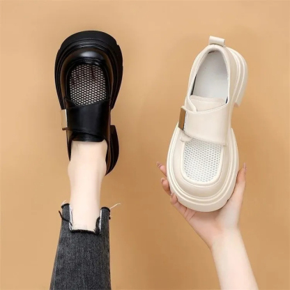 [Comfortable Wedge] Women's Velcro thick sole Heeled Sandals