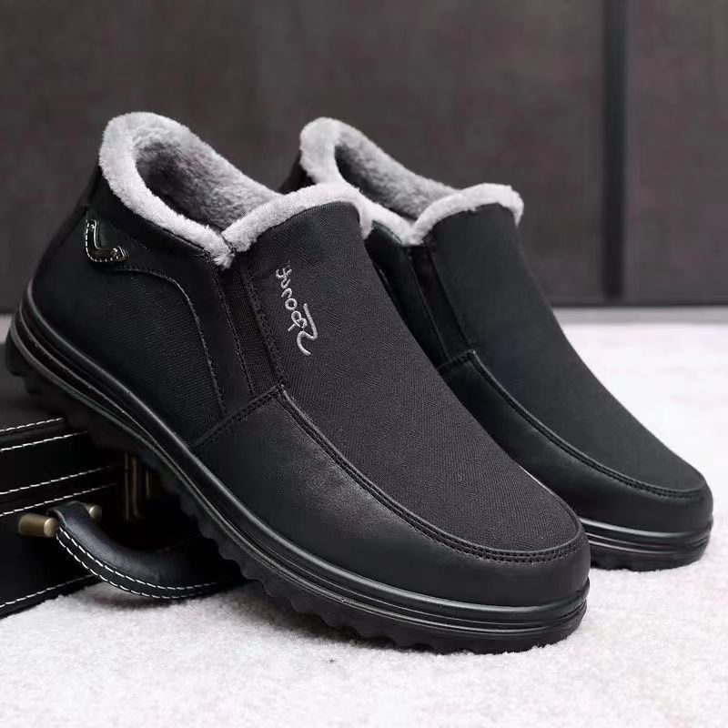 🔥60% DISCOUNT OFF🔥 Men's Winter Fleece Waterproof Warm Non-Slip Shoes