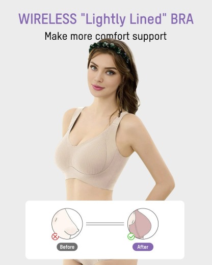 Pay 1 Get 3 - Comfort Adjustable Wireless Bra