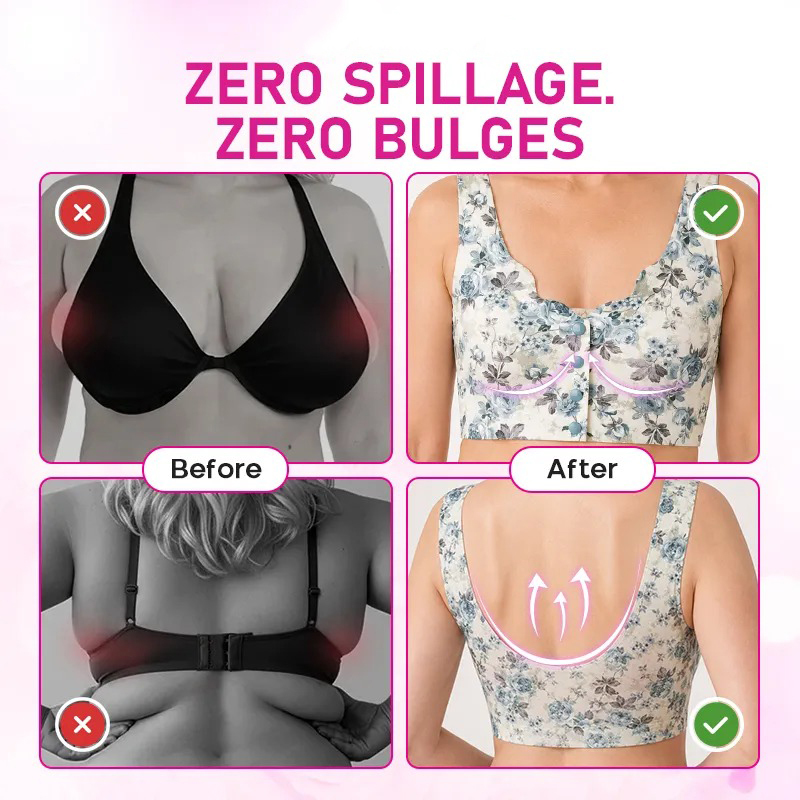 Pay 1 Get 3 - Convenient Front-Closure Ultra Thin Bra
