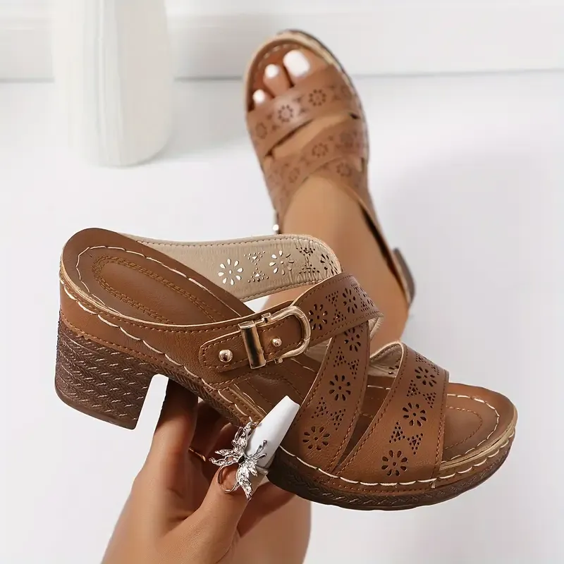 Women's Fashion High Heel Sandals ( BUY 2 FREE SHIPPING )