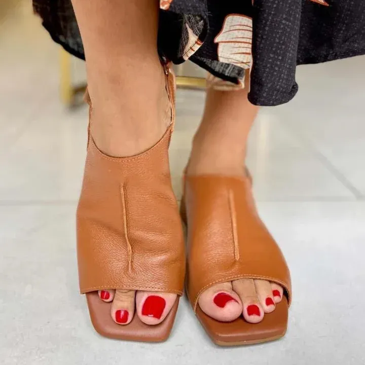 Orthopedic Leather Sandals