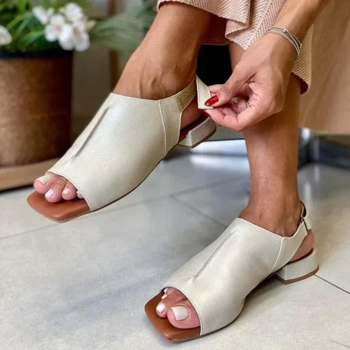 Orthopedic Leather Sandals