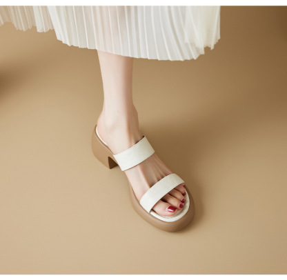 🔥Last Day 70% OFF - Women's Versatile Non-slip Soft Casual Slippers