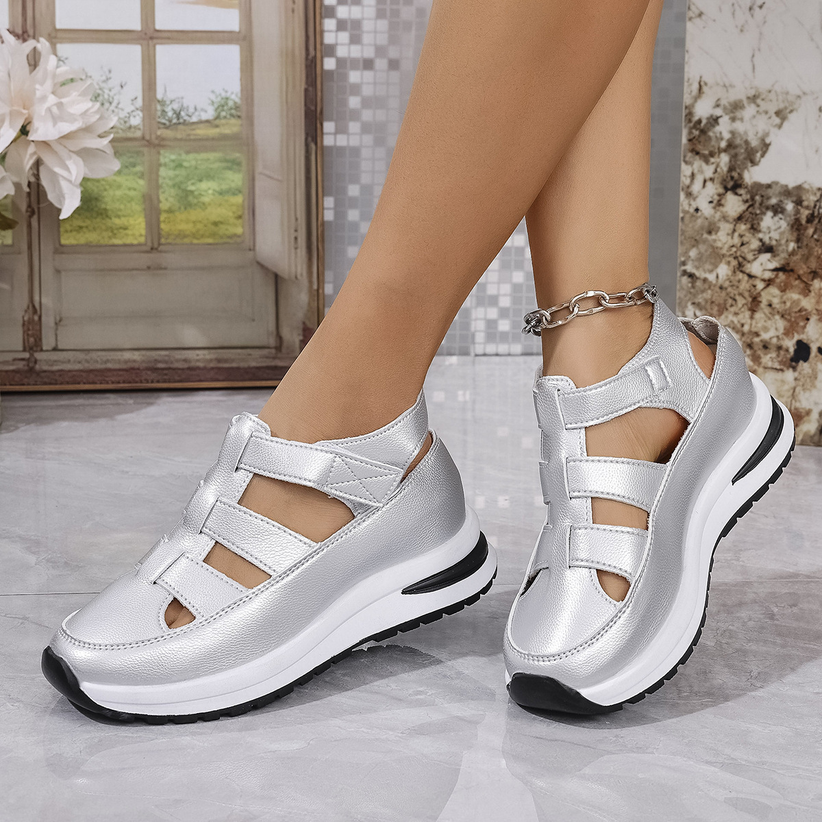 🔥Last Day 60% OFF - Women's Comfortable Ankle Sandals