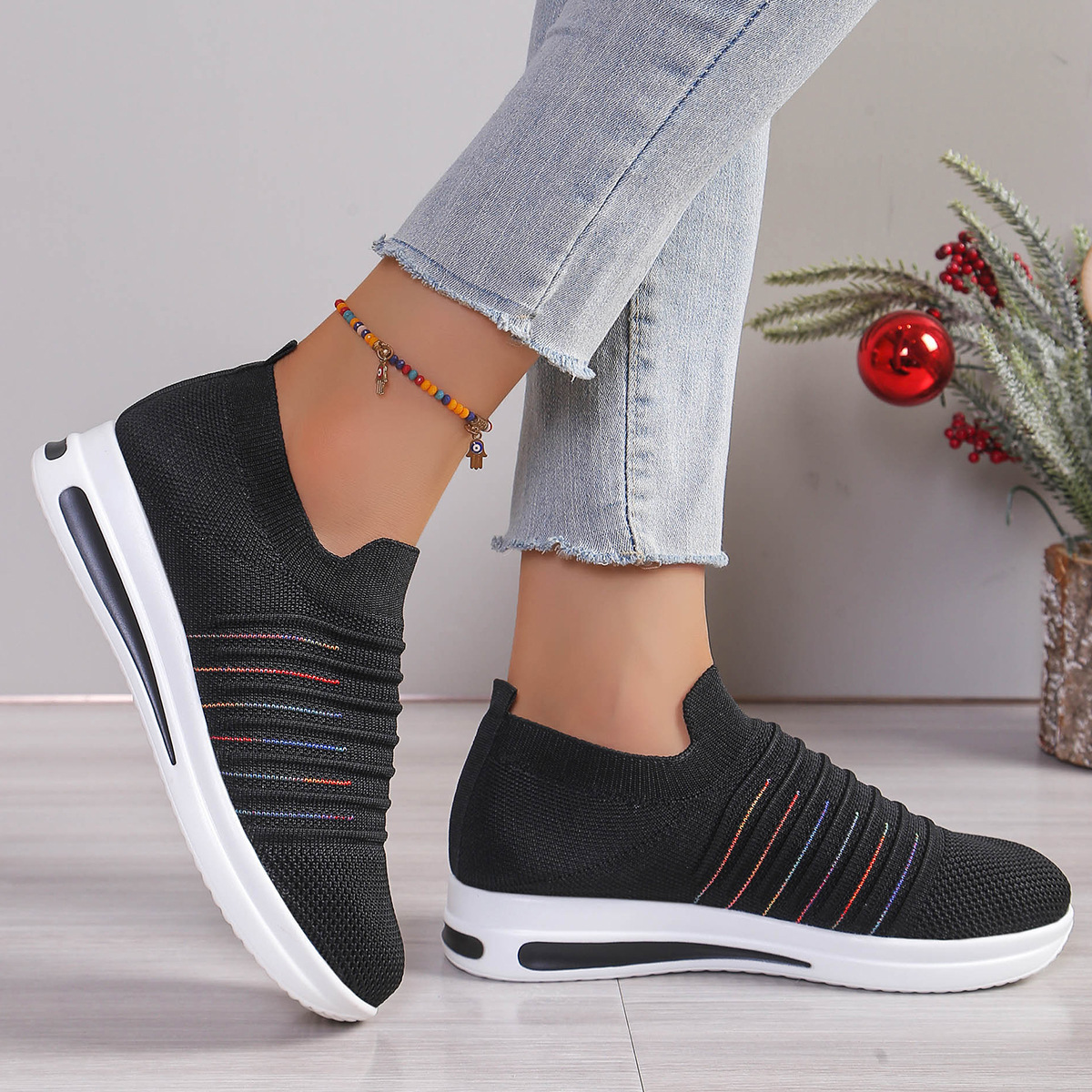 🔥Last Day 60% OFF - Women's Comfortable Support Wedge Sneakers