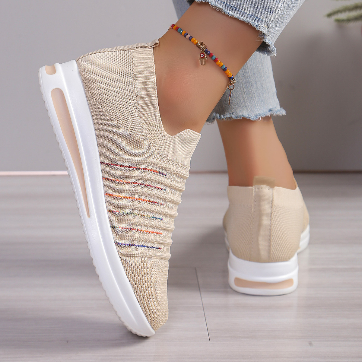 🔥Last Day 60% OFF - Women's Comfortable Support Wedge Sneakers