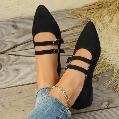 🔥Last Day 60% OFF - Women's Comfortable Leopard Mary Jane Leather Shoes