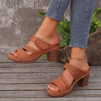🔥Last Day 60% OFF - Orthopedic Heel Sandals ( BUY 2 FREE SHIPPING )