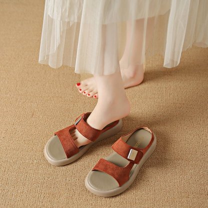 🔥Last Day 70% OFF - Women's Versatile Non-slip Soft Sole Casual Slippers