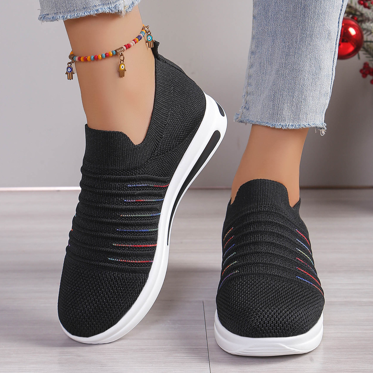 🔥Last Day 60% OFF - Women's Comfortable Support Wedge Sneakers