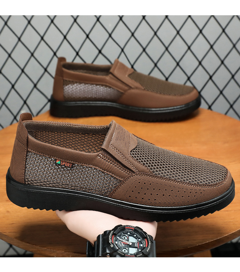 Men's New Mesh Breathable Slip-on Casual Shoes (Buy 2 free shipping)