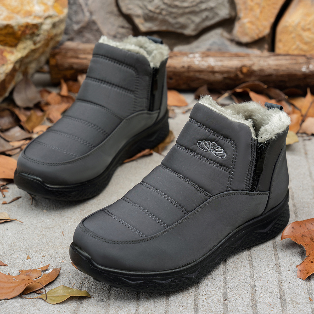 Women’s Insulated Snow Boots – Waterproof, Non-Slip & Fur Lined