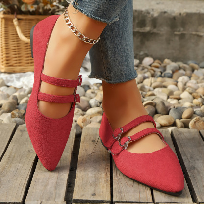 🔥Last Day 60% OFF - Women's Comfortable Leopard Mary Jane Leather Shoes