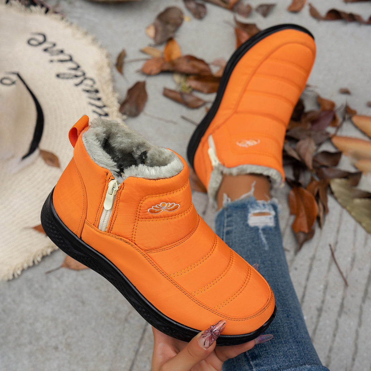 Women’s Insulated Snow Boots – Waterproof, Non-Slip & Fur Lined