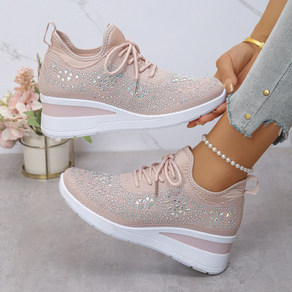🔥Last Day 60% OFF - Women's New Fashion Rhinestone Casual Shoes