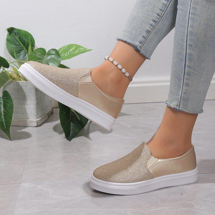 🔥Last Day 60% OFF -Women's Flat Sequined Casual Shoes