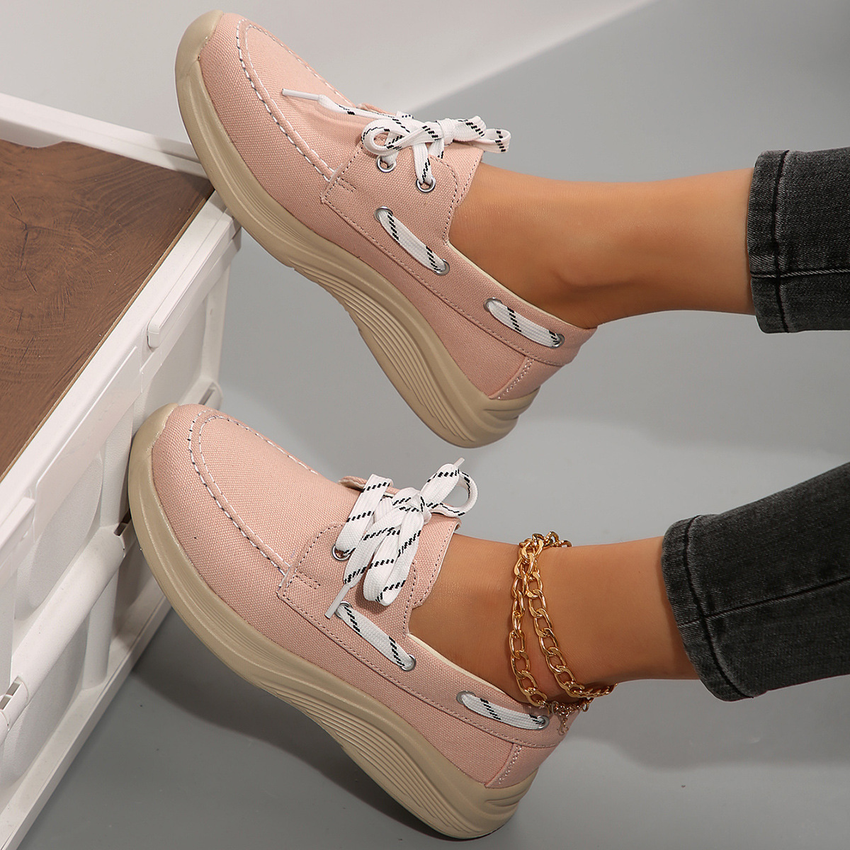 🔥Last Day 60% OFF -Women's Casual Wedge Sneakers