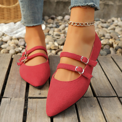 🔥Last Day 60% OFF - Women's Comfortable Leopard Mary Jane Leather Shoes