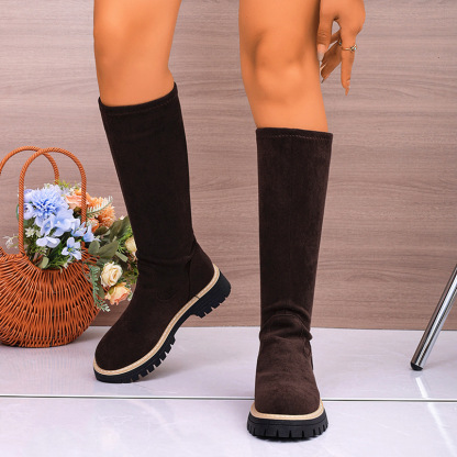 Women's Chunky Platform Comfortable Support Boots