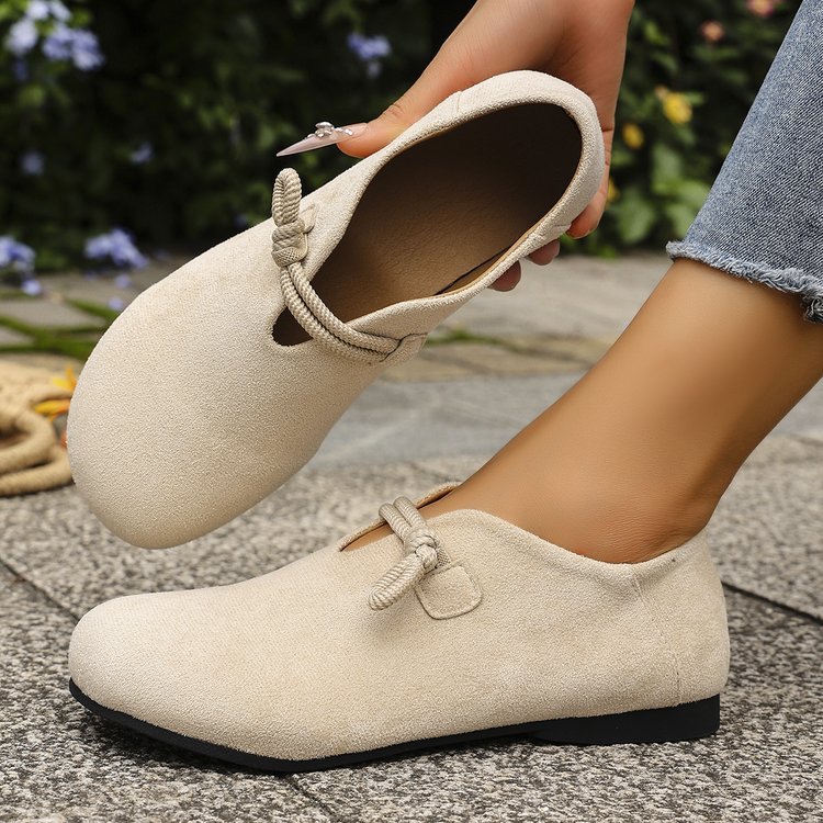 🔥Last Day 60% OFF - Women's Comfortable Non-slip New Fashion Round Toe Lace-up Shoes
