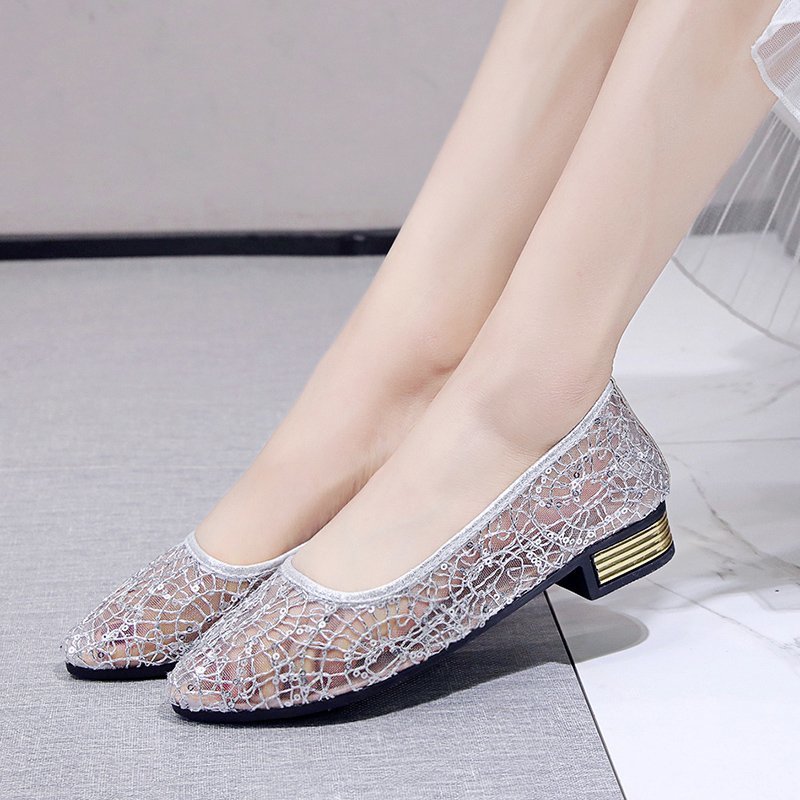 🔥Last Day 70% OFF - Women's Hollow Mesh Fashionable Casual Flat-soled Loafers