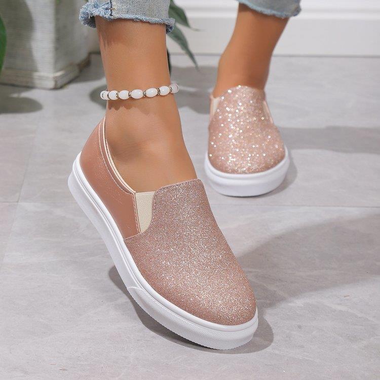 🔥Last Day 60% OFF -Women's Flat Sequined Casual Shoes