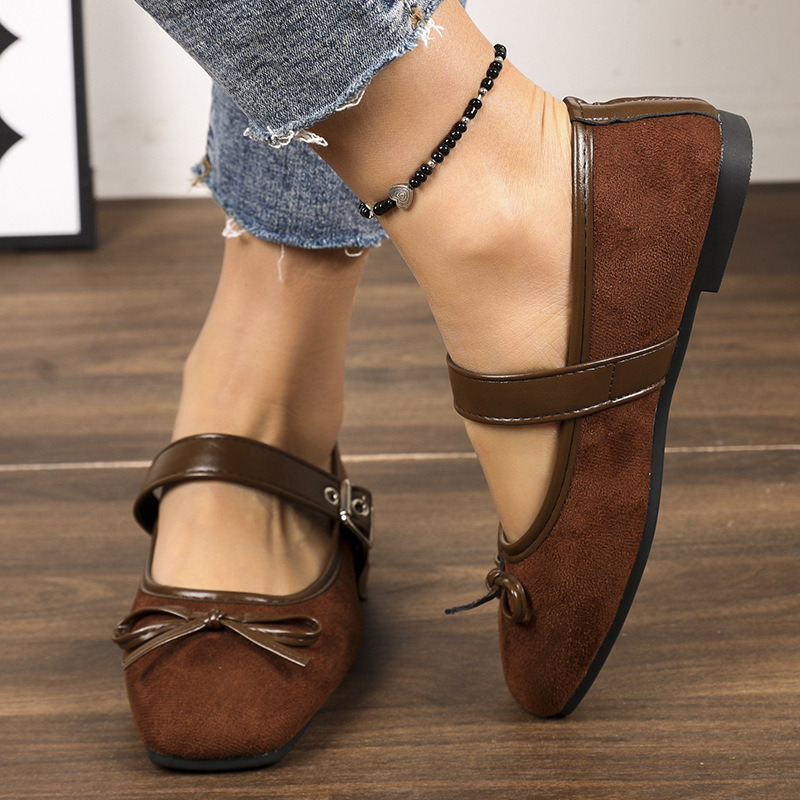 Women's Bow Mary Jane Shoes
