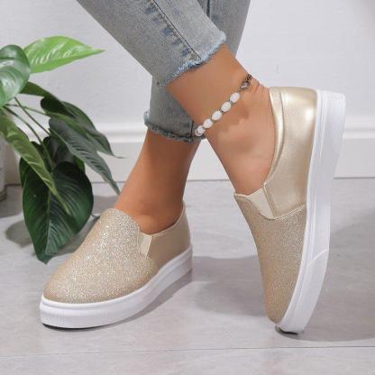 🔥Last Day 60% OFF -Women's Flat Sequined Casual Shoes