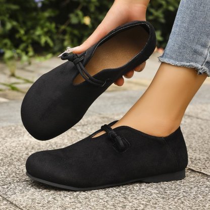 🔥Last Day 60% OFF - Women's Comfortable Non-slip New Fashion Round Toe Lace-up Shoes