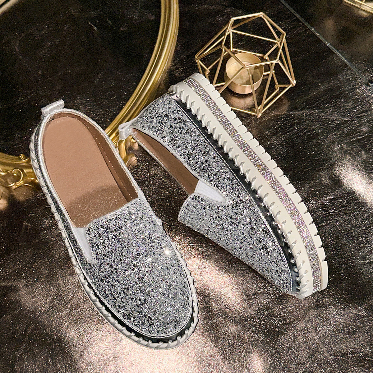 Recommended Women's Sequin New Fashion Casual Shoes ( BUY 2 FREE SHIPPING )