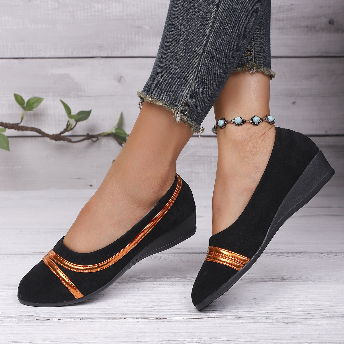 🔥Last Day 50% OFF - Women's Comfortable Non-slip Casual Flat Shoes