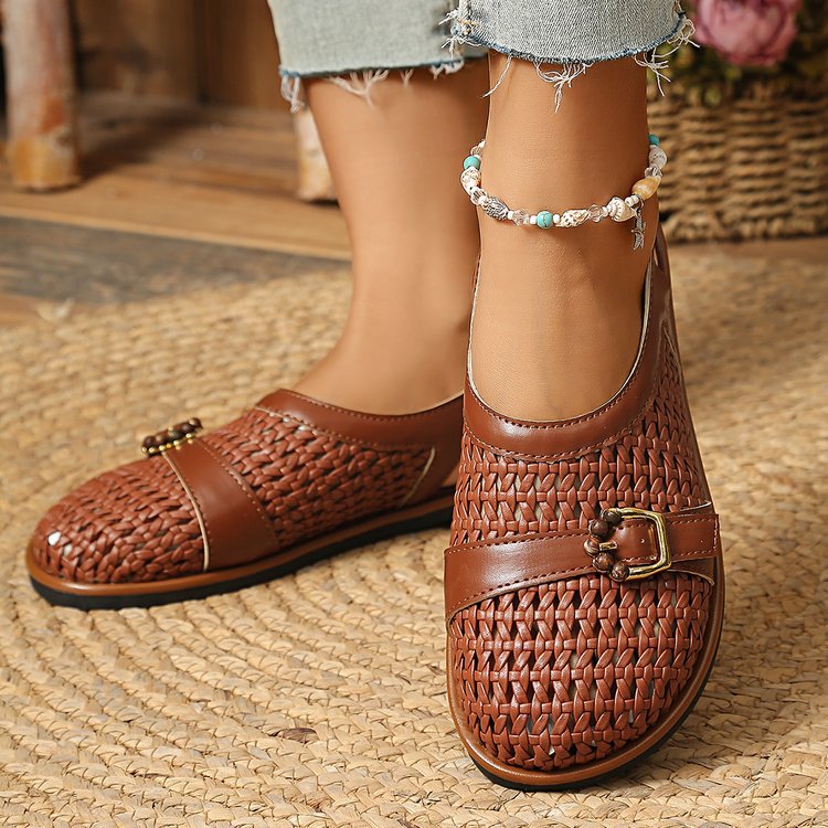 Foot comfort – Woven mesh breathable sandals