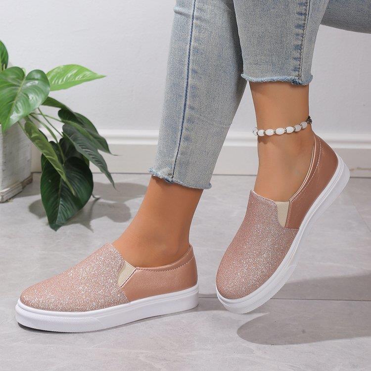 🔥Last Day 60% OFF -Women's Flat Sequined Casual Shoes