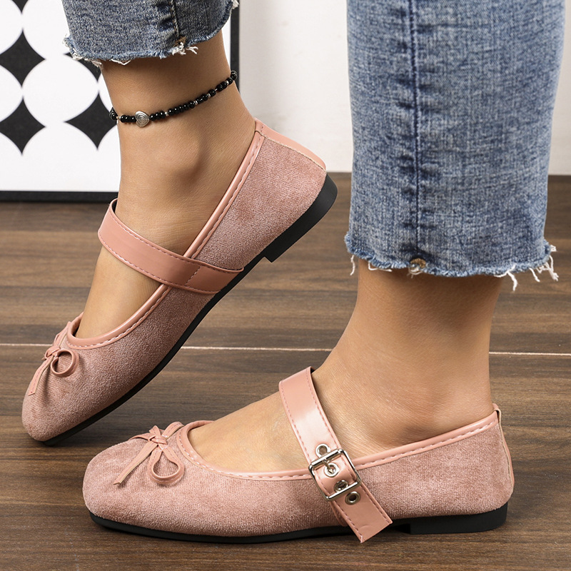 Women's Bow Mary Jane Shoes