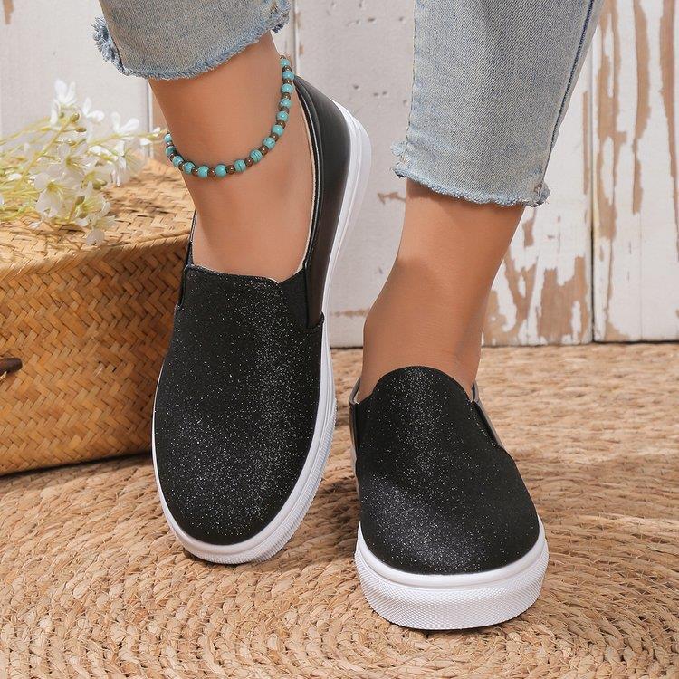 🔥Last Day 60% OFF -Women's Flat Sequined Casual Shoes