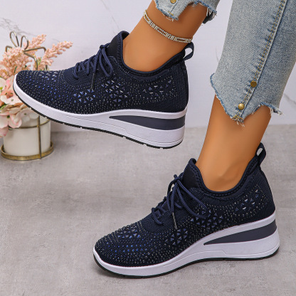 🔥Last Day 60% OFF - Women's New Fashion Rhinestone Casual Shoes
