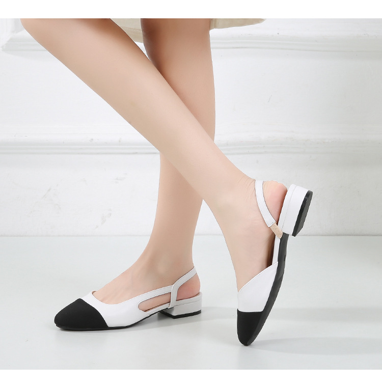 🔥Last Day 60% OFF - Women's Mid-heel/High-heeled Open-toe Color-blocked Sandals