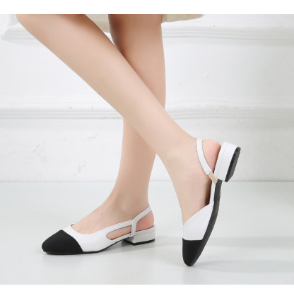 🔥Last Day 60% OFF - Women's Mid-heel/High-heeled Open-toe Color-blocked Sandals