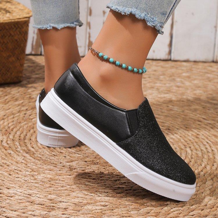 🔥Last Day 60% OFF -Women's Flat Sequined Casual Shoes