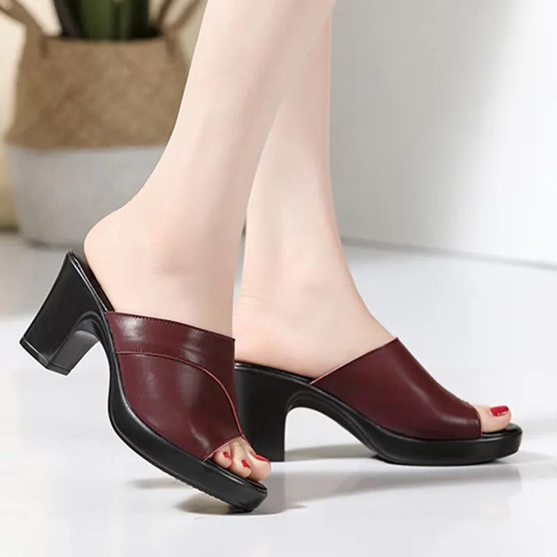 High Heel Flat Arch Support Sandals