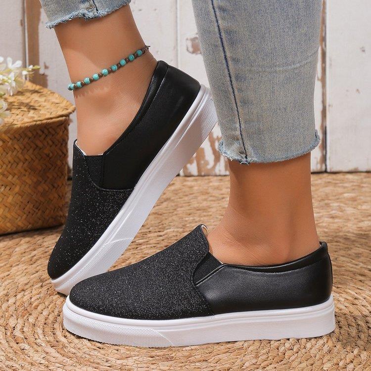 🔥Last Day 60% OFF -Women's Flat Sequined Casual Shoes