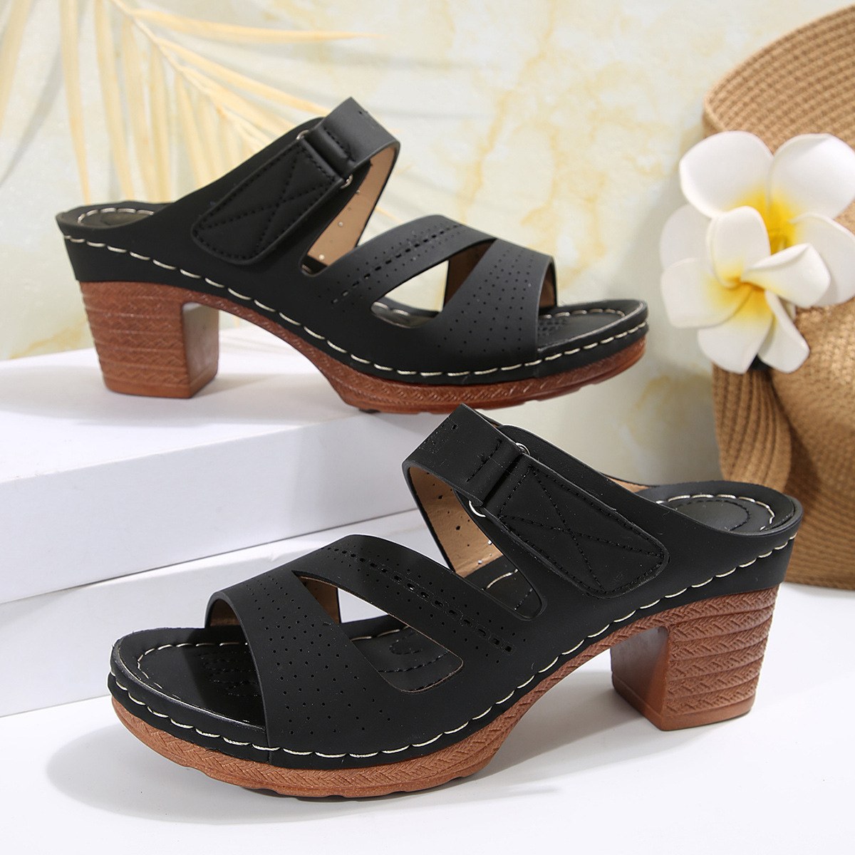 🔥Last Day 60% OFF - Orthopedic Heel Sandals ( BUY 2 FREE SHIPPING )