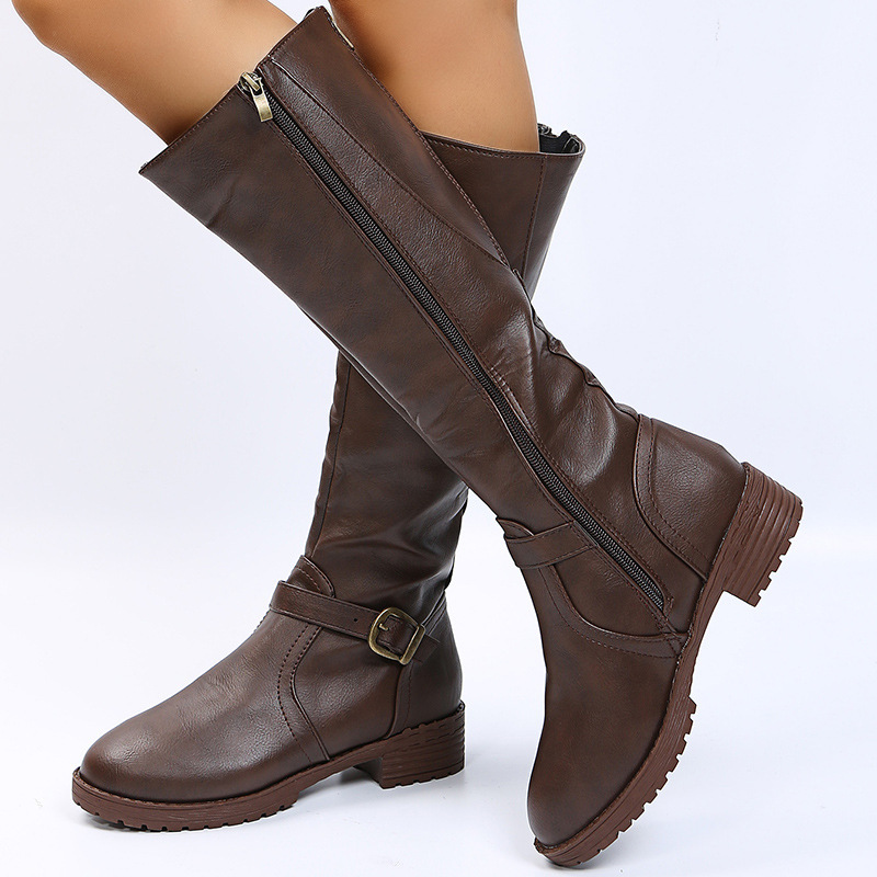 Women's Winter Waterproof Leather Boots