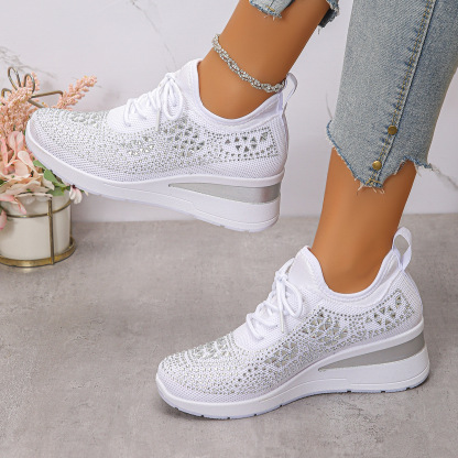 🔥Last Day 60% OFF - Women's New Fashion Rhinestone Casual Shoes